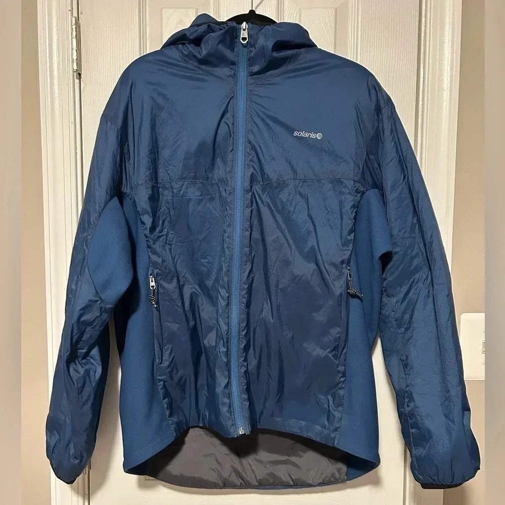 Gently Worn Solaris Blue Jacket, Size L